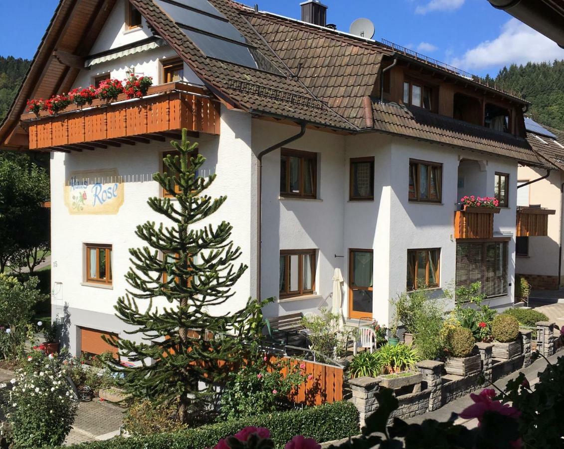 Pension Haus Rose Oberharmersbach Kültér fotó